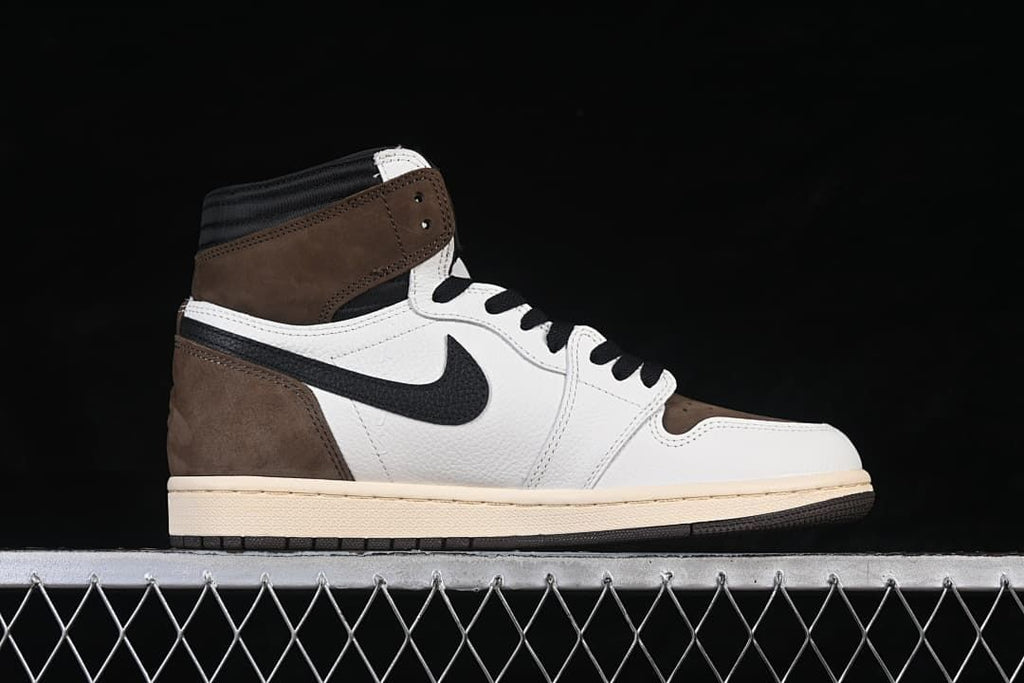 Opposite side profile of the high-top sneaker