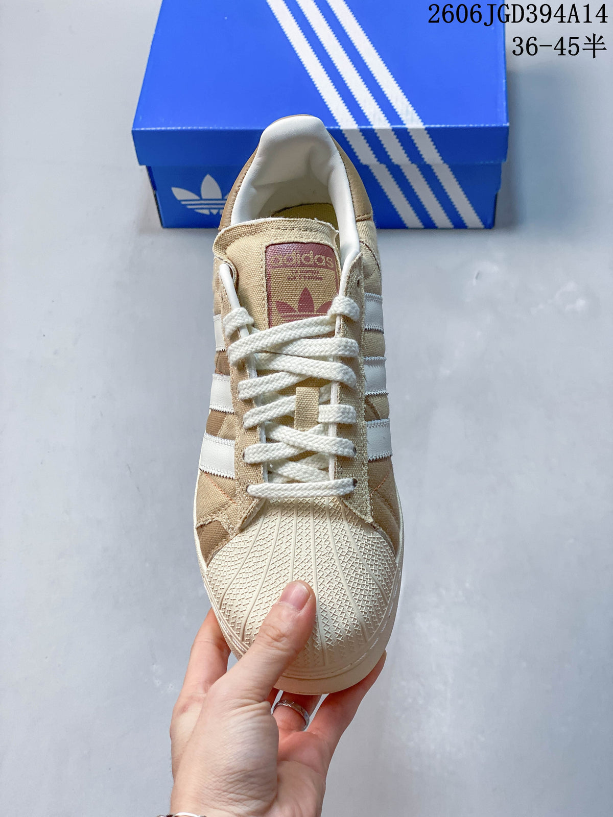 Top view showing the lace-up front and textured shell toe