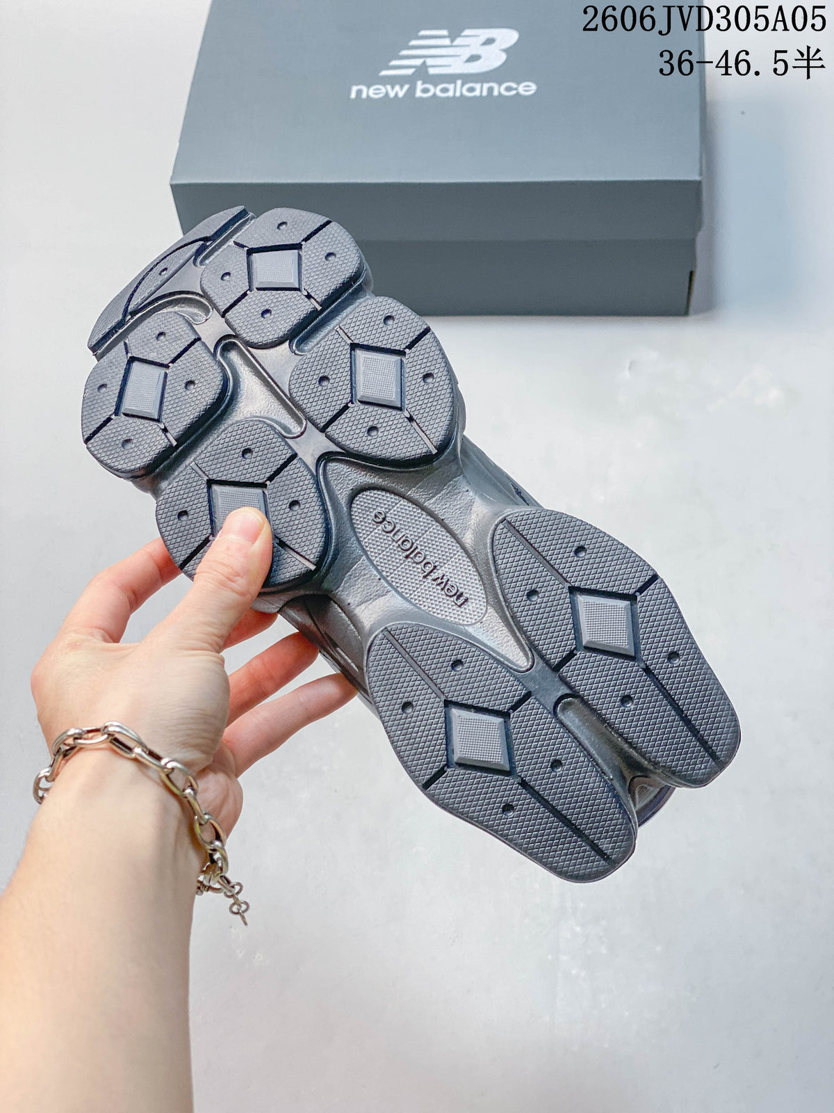 Close-up of the sneaker outsole with segmented tread.