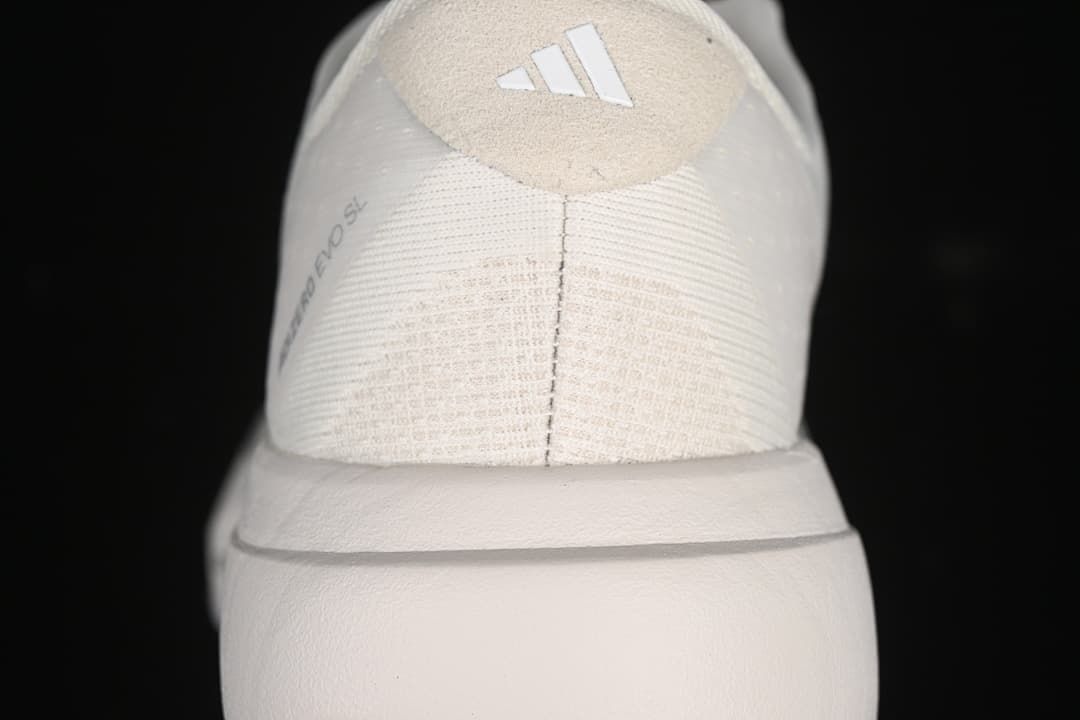 Rear view showing the Adidas heel logo and upper