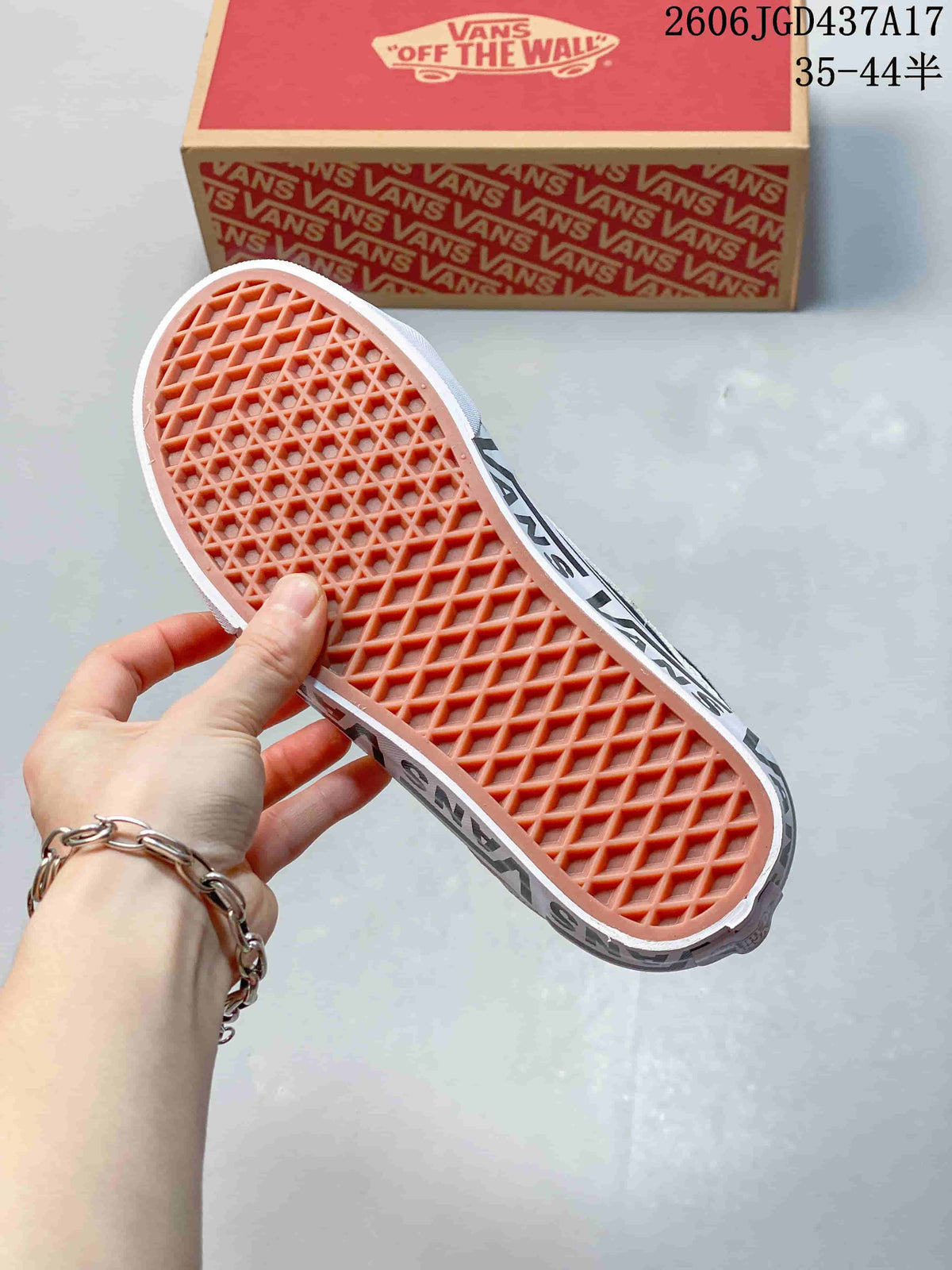 Close-up of the sneaker outsole showing a waffle tread pattern