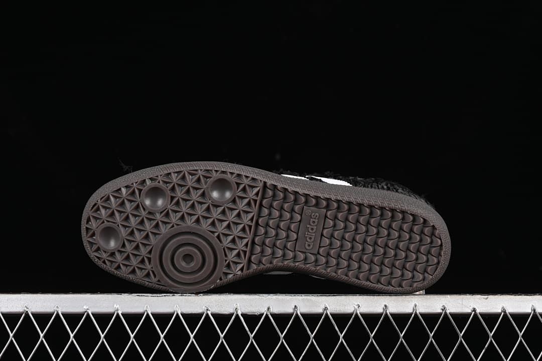Underside showing the patterned outsole tread