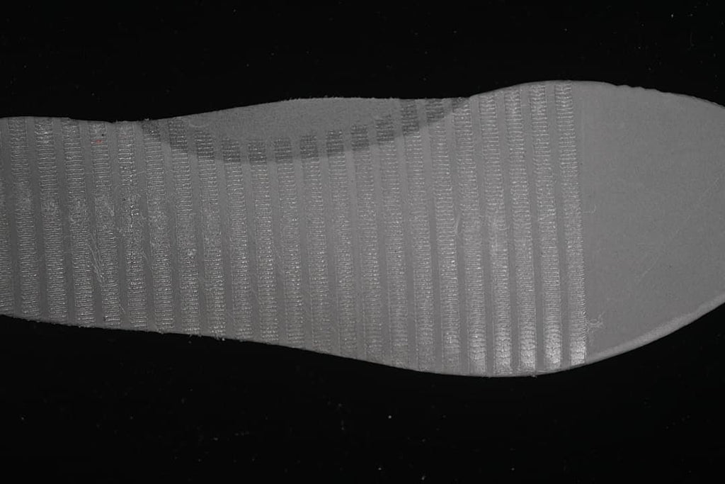 Close-up of the sneaker outsole