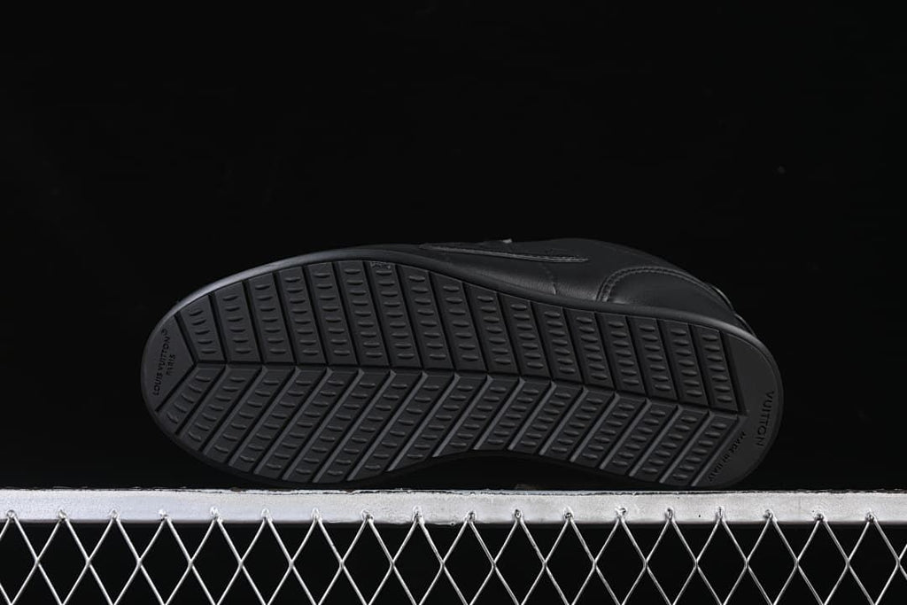 Underside view showing the patterned outsole