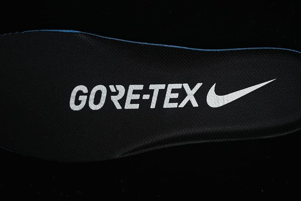 Close-up of the insole showing GORE-TEX branding.