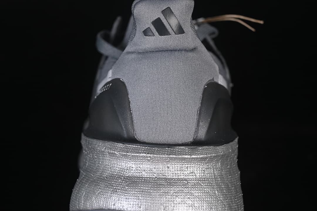 Rear view showing the heel counter and thick midsole