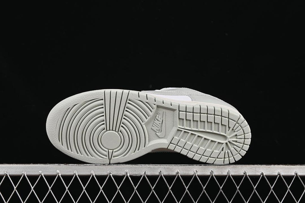 Underside view showing the patterned rubber outsole
