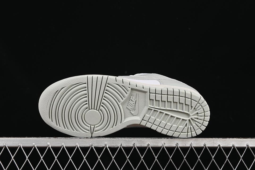 Underside view showing the patterned rubber outsole