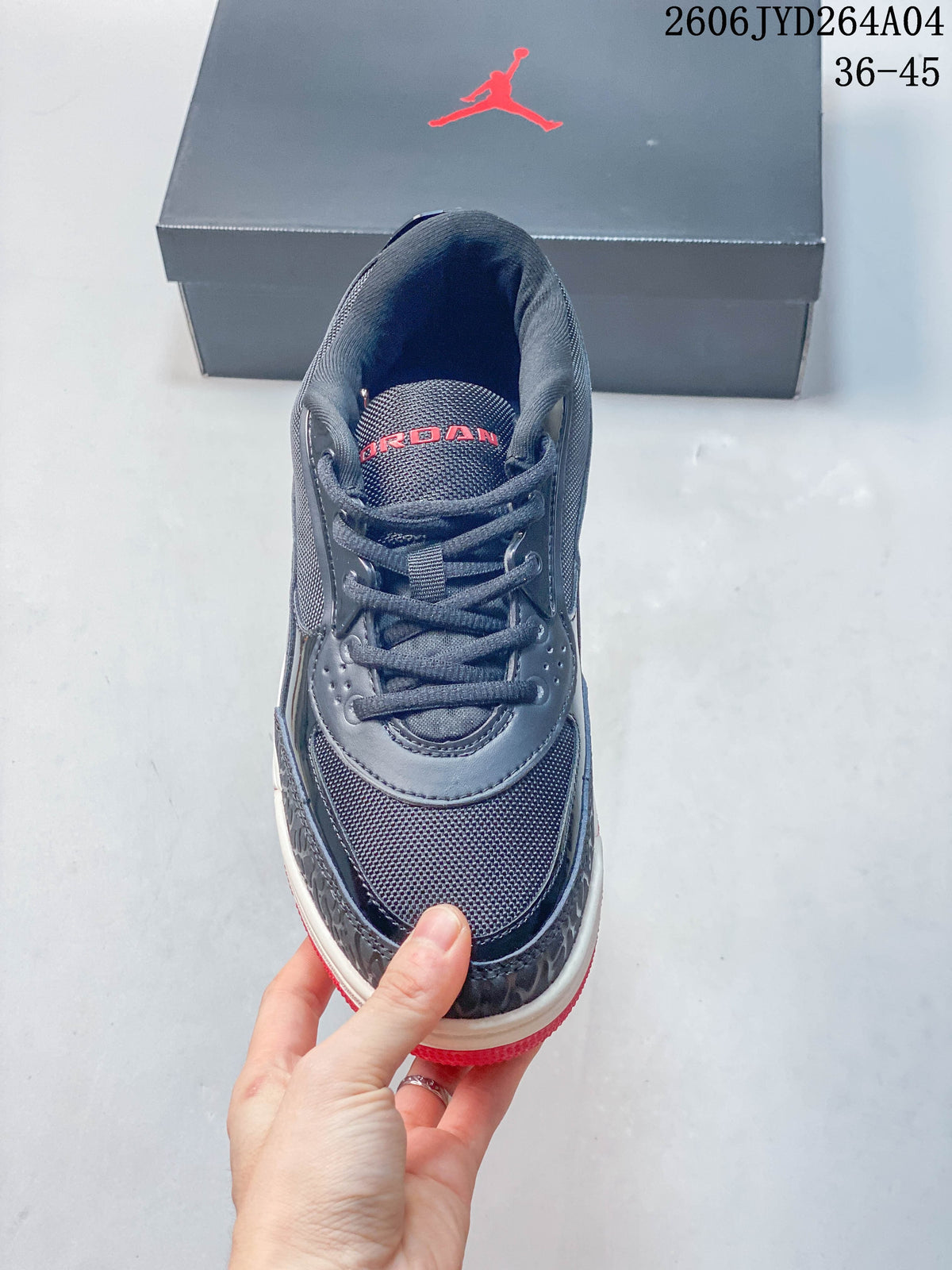Top view of the sneaker showing its lace-up front and mesh-look toe panel