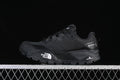 Black The North Face Summit Offtrail low-top hiking shoe shown from the side