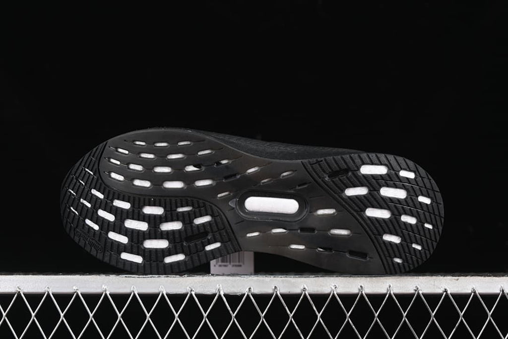Outsole view showing the tread pattern