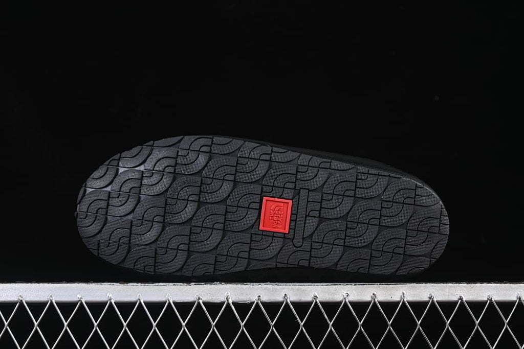 Underside showing the patterned outsole.