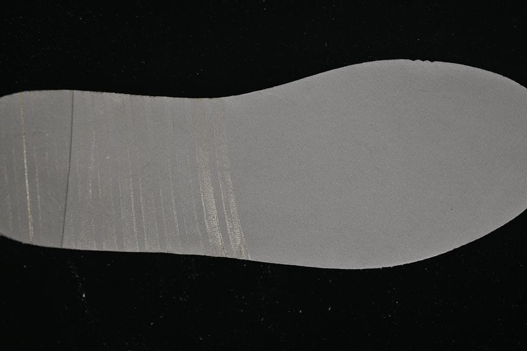 Close-up of the shoe outsole