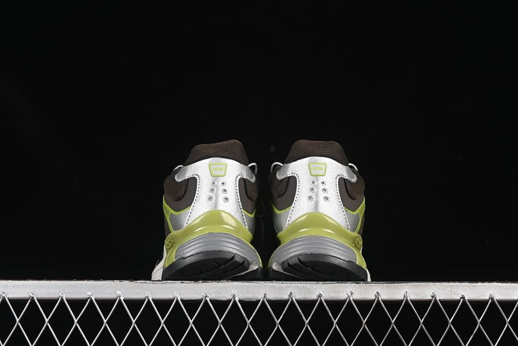 Rear view of both sneakers
