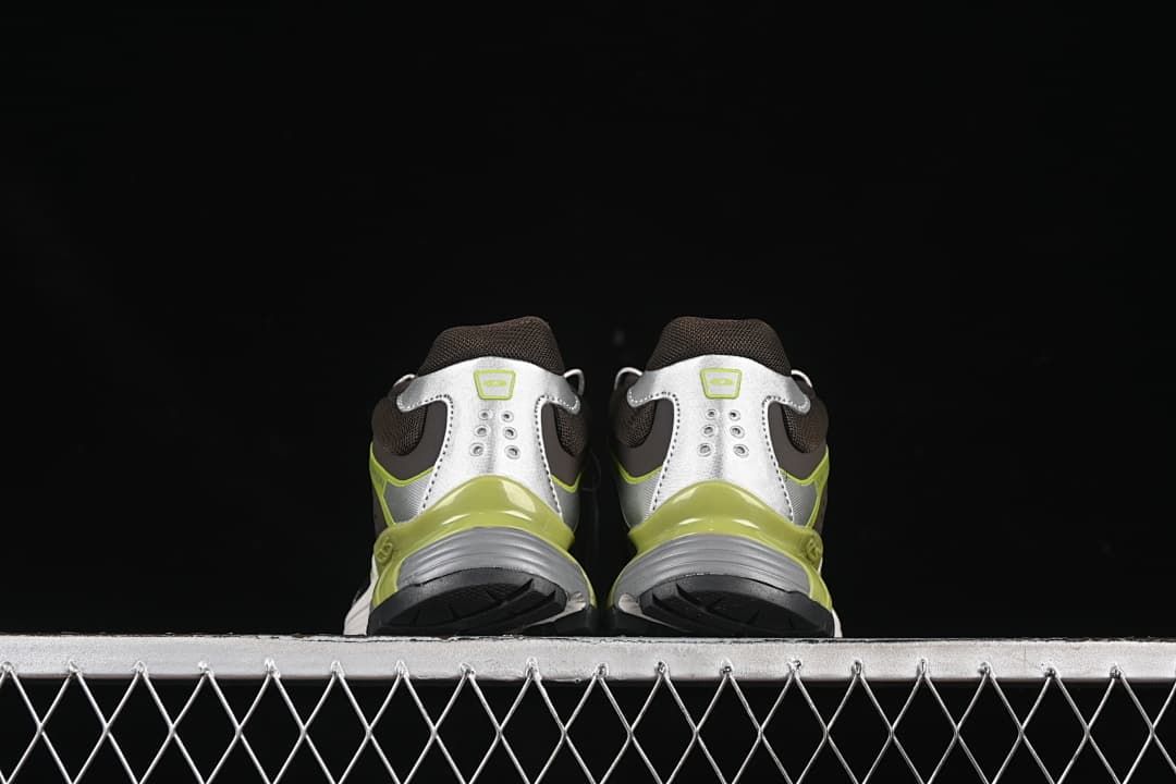 Rear view of both sneakers