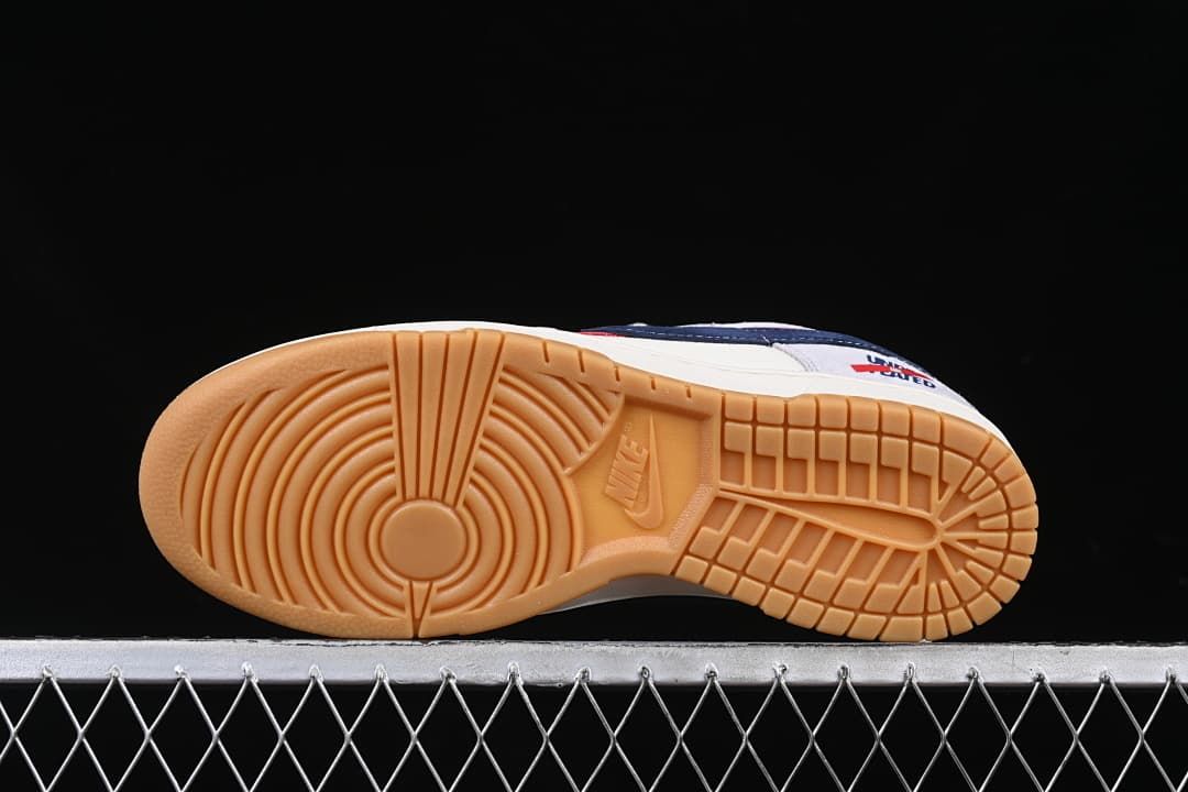 Underside view showing the gum-colored outsole tread.