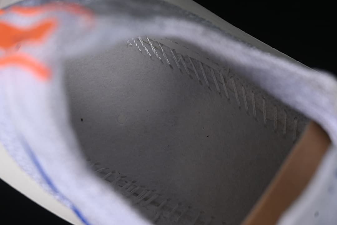 Close-up inside the shoe showing the lining