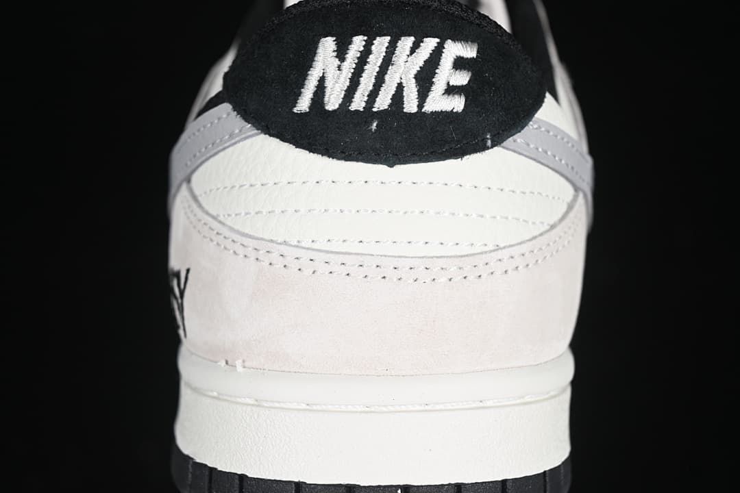 Rear view showing the black heel tab and white midsole