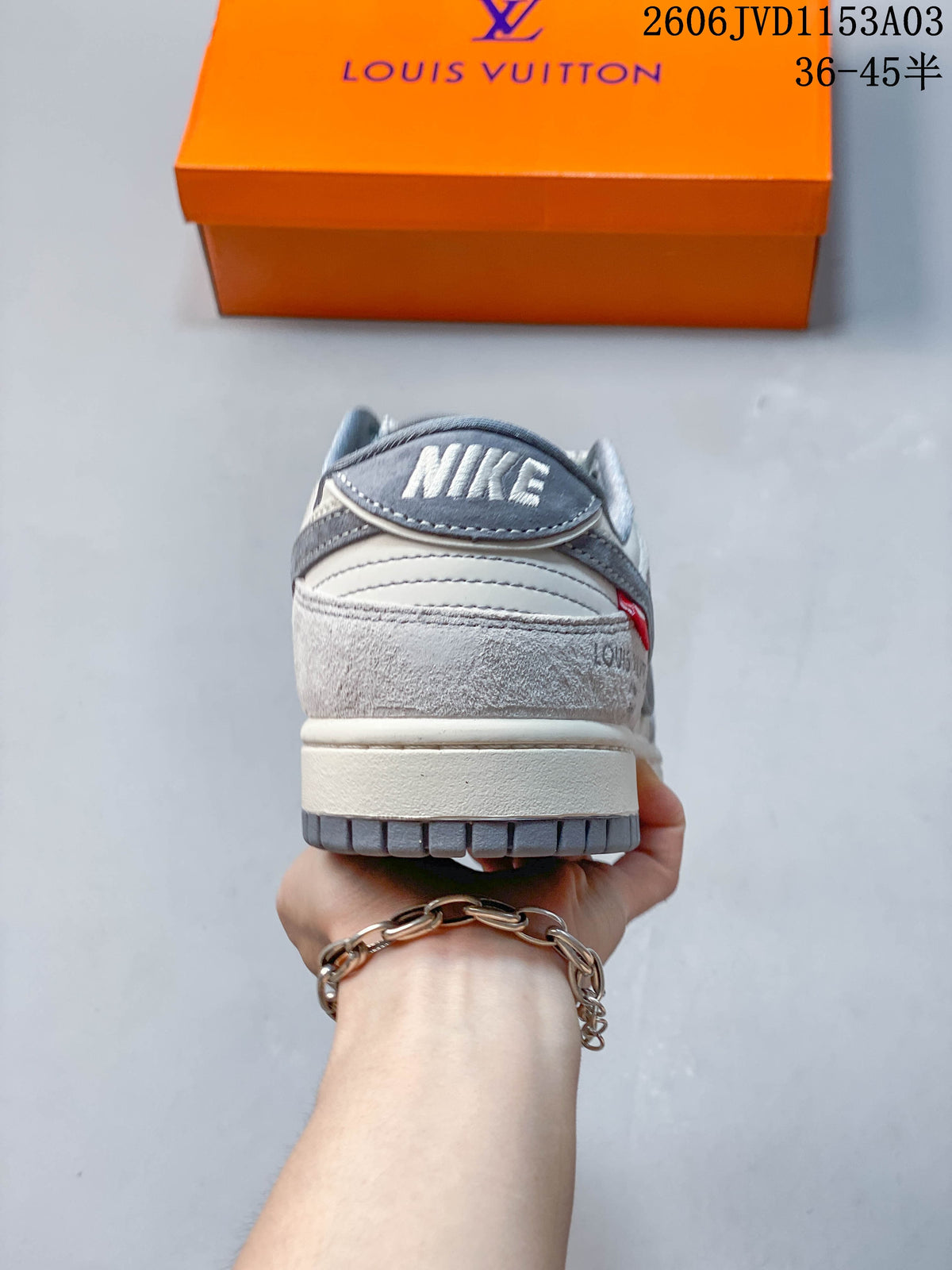 Rear view showing the heel and grey outsole