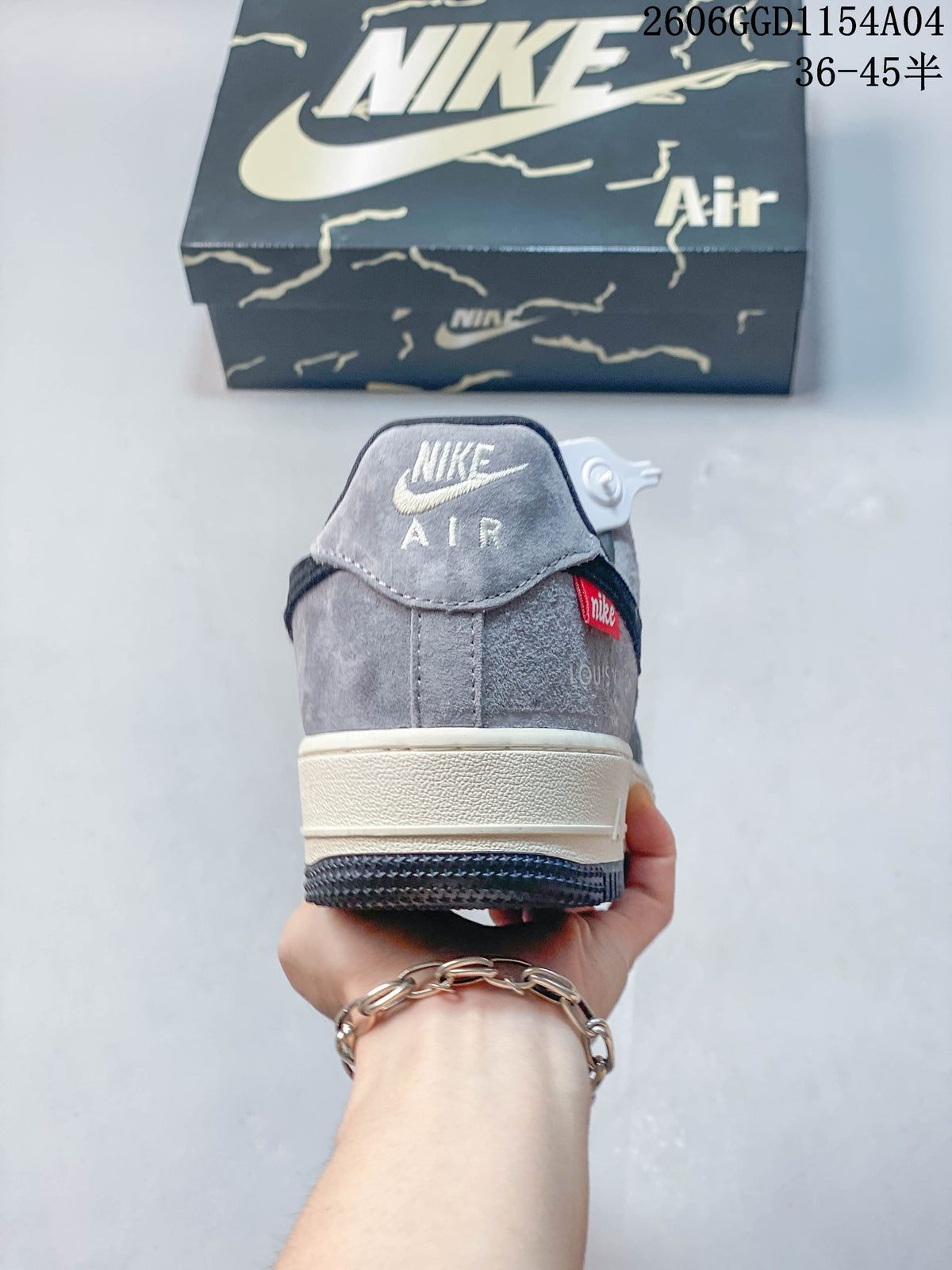 Rear view showing the grey heel panel and light-colored midsole