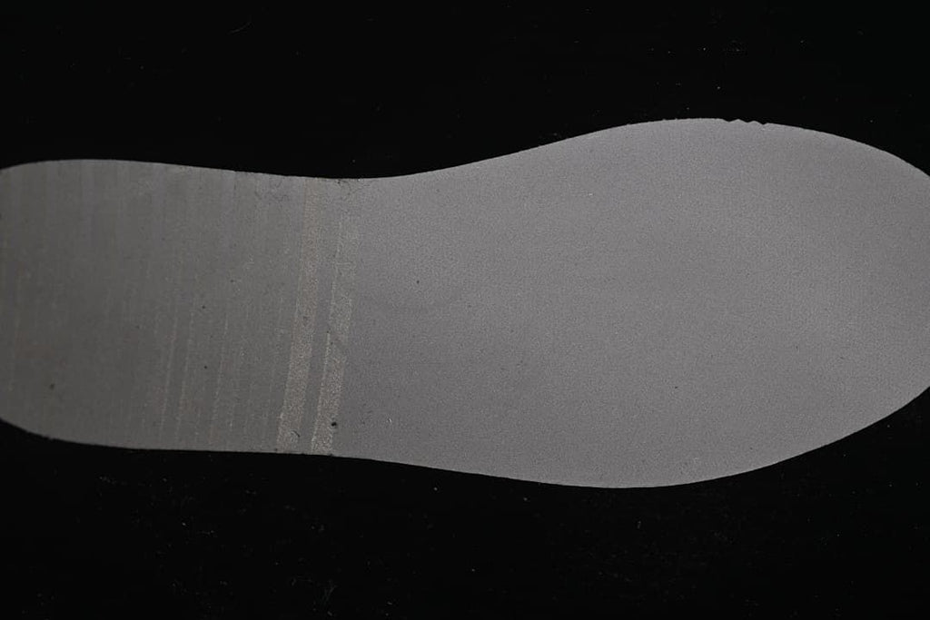 Close view of the sneaker outsole