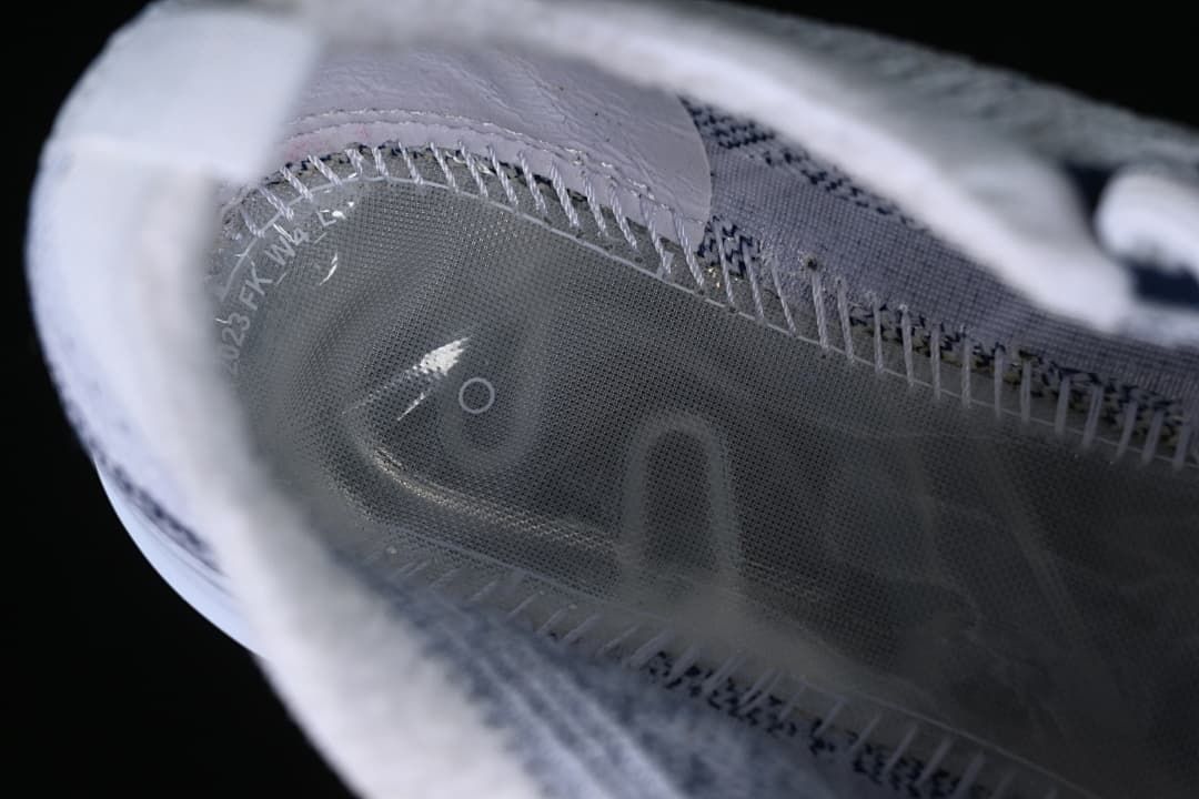 Interior construction detail inside the Nike Air VaporMax shoe