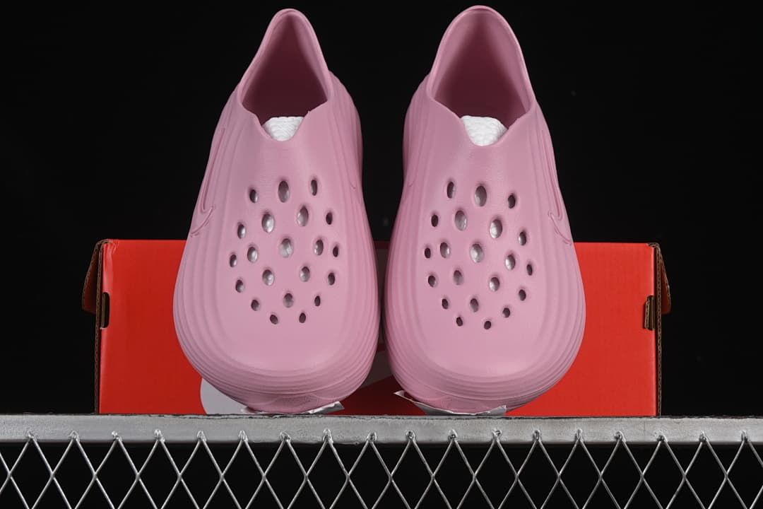 Front view of the pair showing the perforated toes.