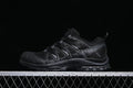 Side view of a black Salomon XA Pro 3D trail running shoe