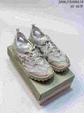 Pair of gray and olive-toned KEEN Jasper Rocks SP sneakers on a shoe box