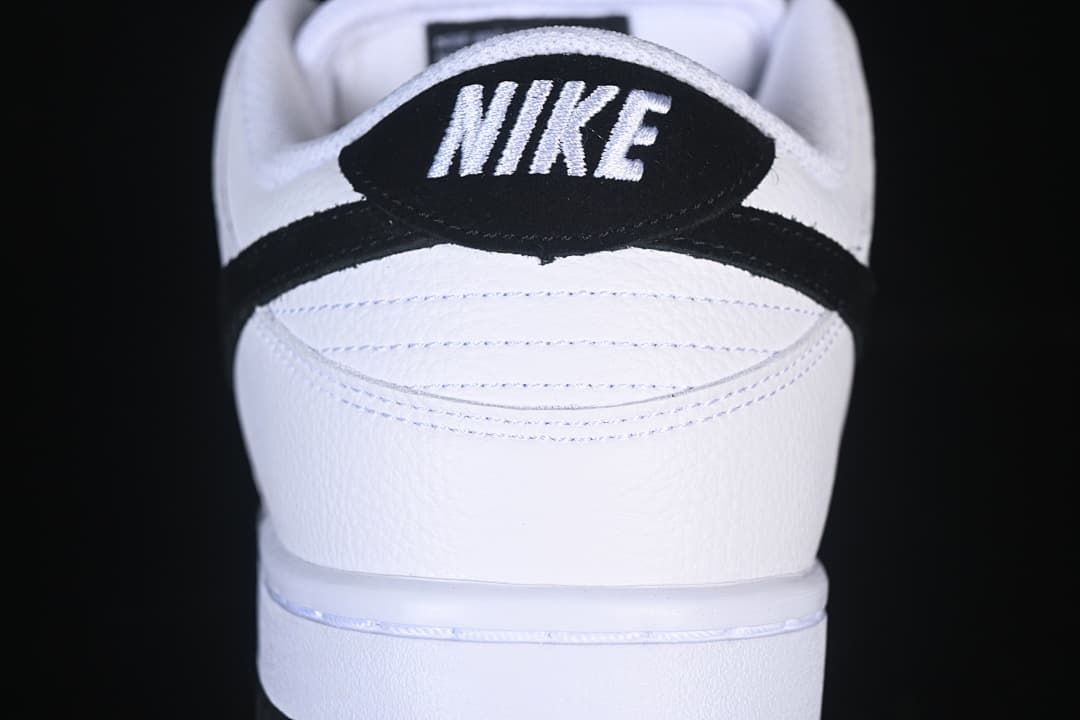 Rear view showing the black heel tab and white Nike lettering