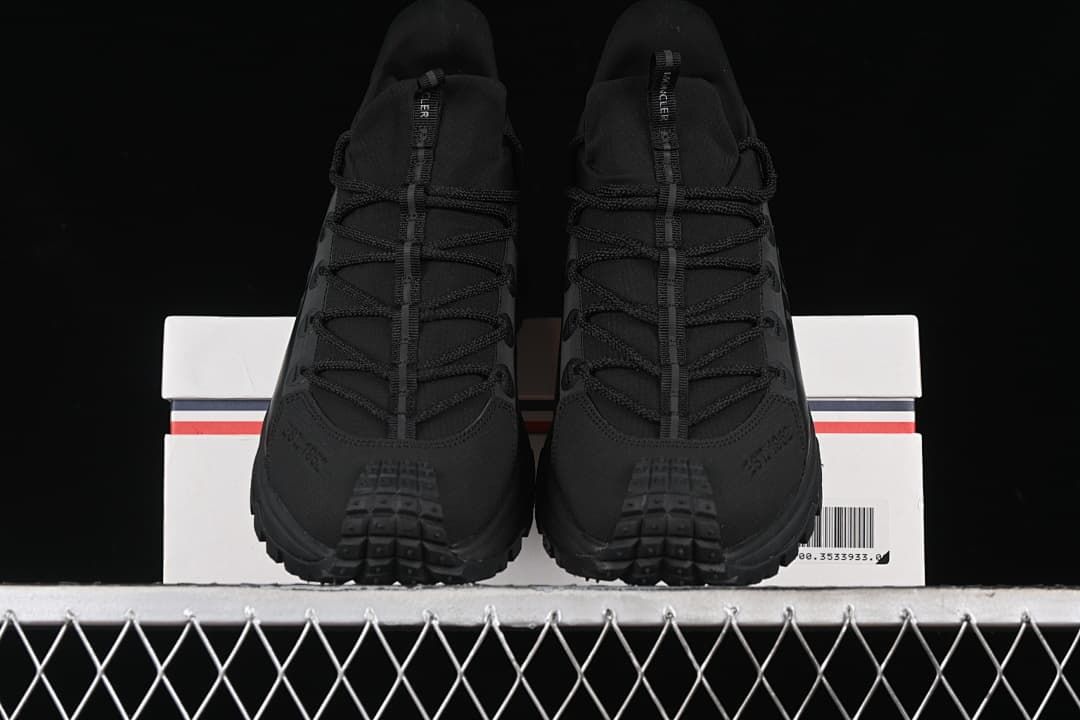 Front view of the pair showing the laces and rugged toe areas