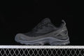 Side view of black and dark grey Salomon XA Pro 3D Jeong Li trail shoes