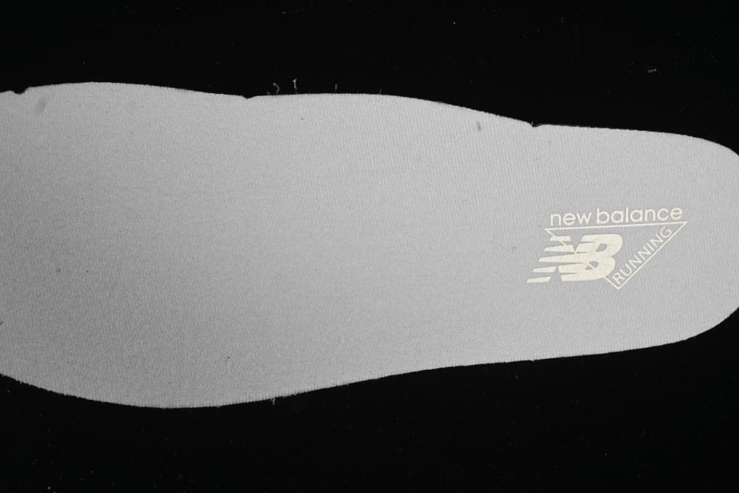 Insole showing New Balance Running branding