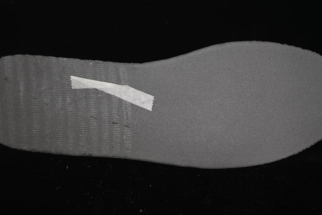 Gray shoe insert shown separately