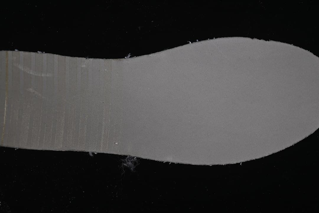Close-up view of the sneaker outsole