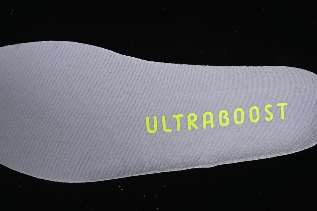 Close-up of the insole with Ultraboost lettering