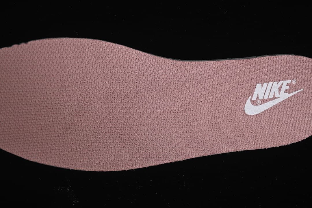 Close-up of the insole with Nike branding