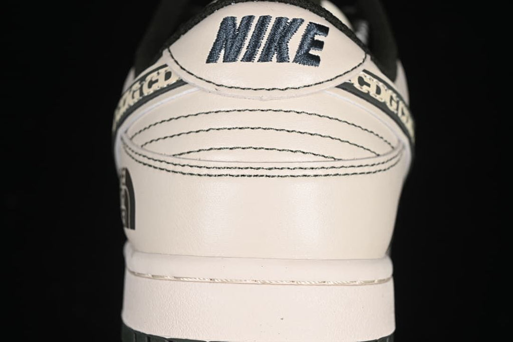 Rear view showing Nike branding and contrast stitching