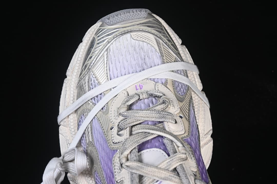 Top view of the sneaker showing the lacing and toe area.