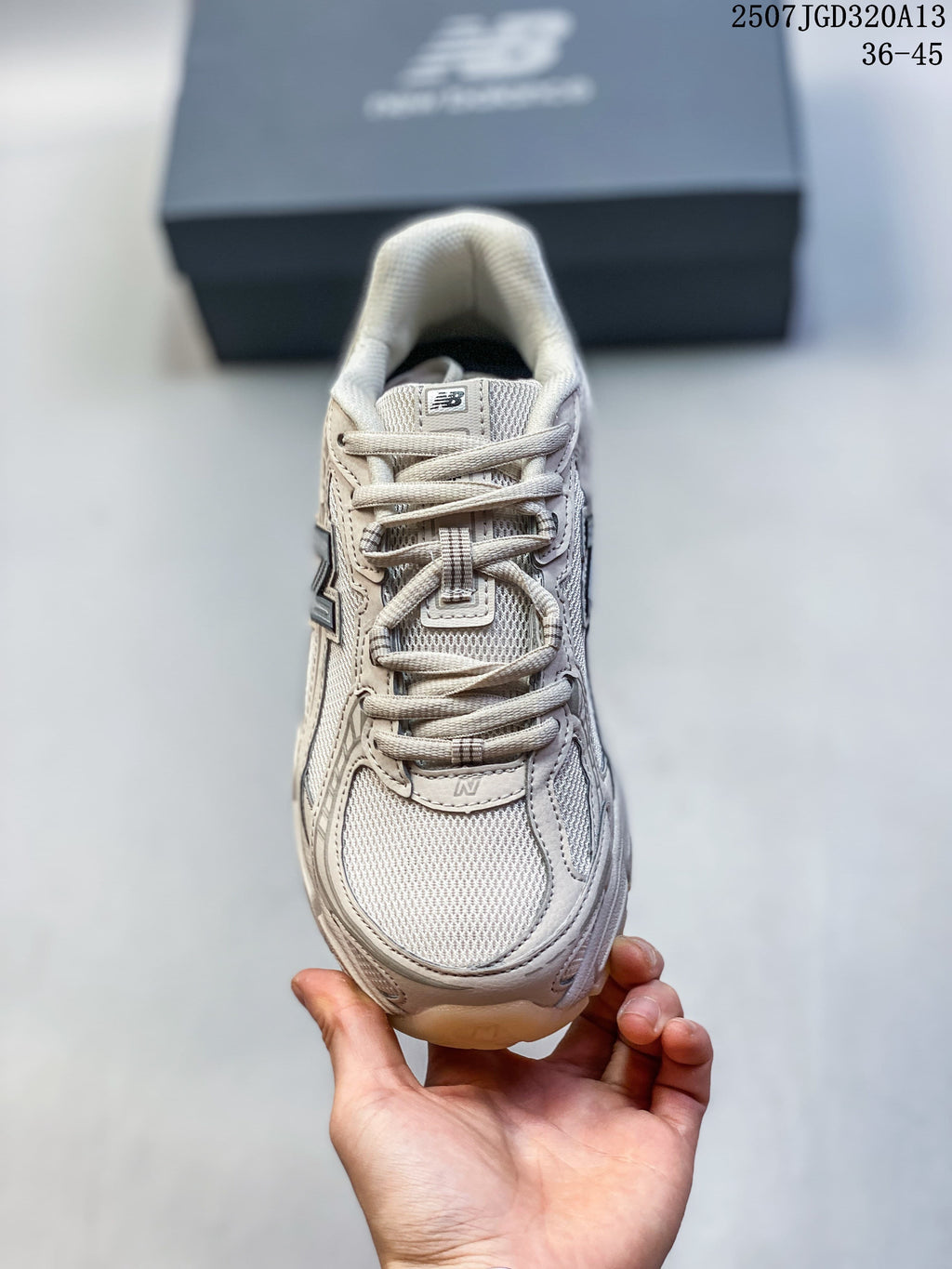 Top view showing the mesh tongue, laces, and toe area
