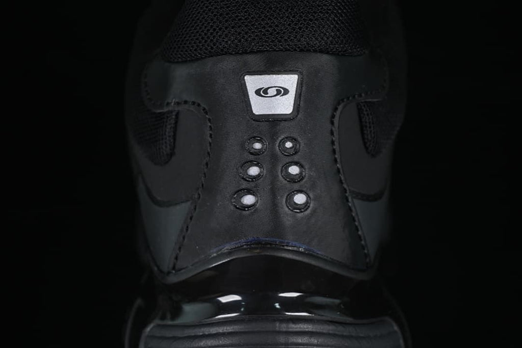 Rear view showing the heel panel and logo
