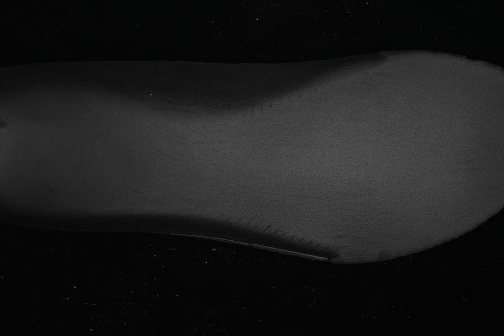 Close-up of the hiking shoe's outsole