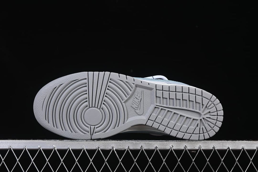 Underside showing the grey tread pattern