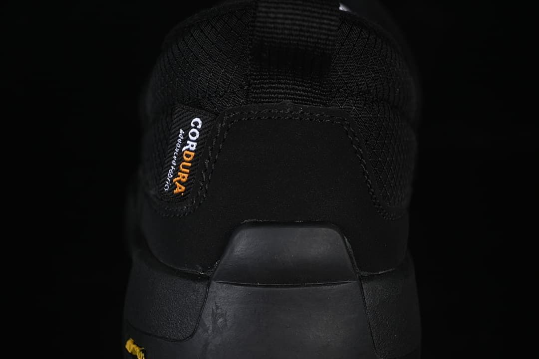 Rear view showing the heel pull tab and CorDura marking