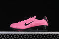 Side profile of a pink and black Nike Shox Z shoe