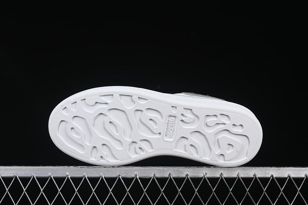 Bottom view showing the molded outsole pattern.