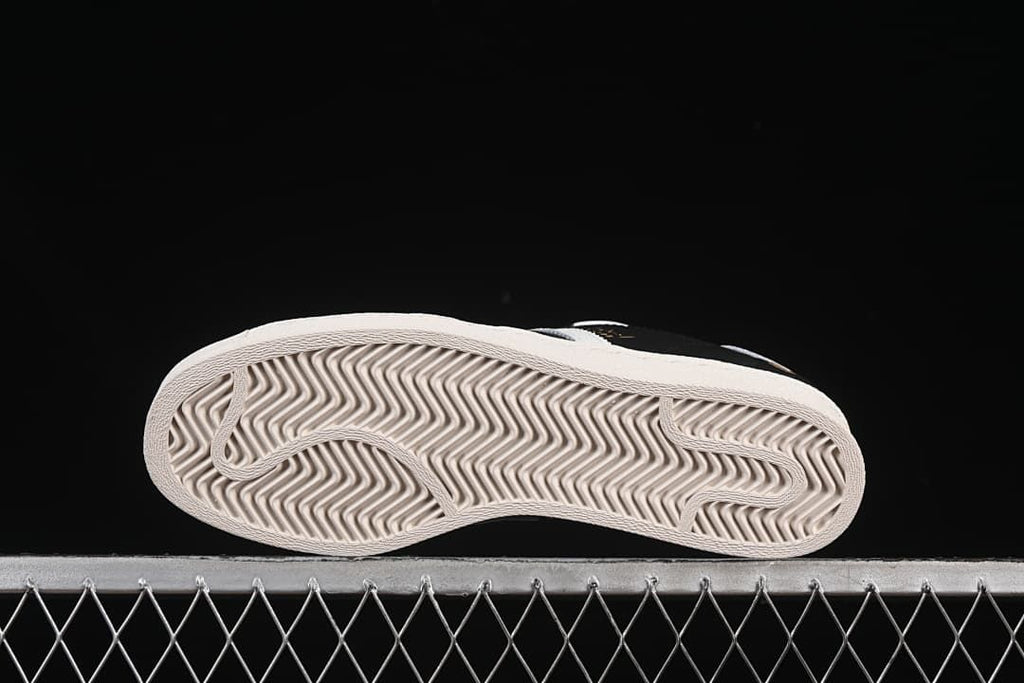 Underside view showing the patterned outsole