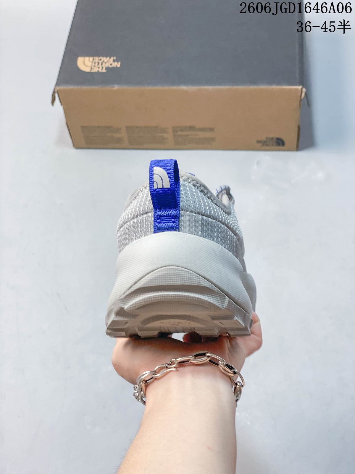 Rear view showing the heel pull tab and outsole.