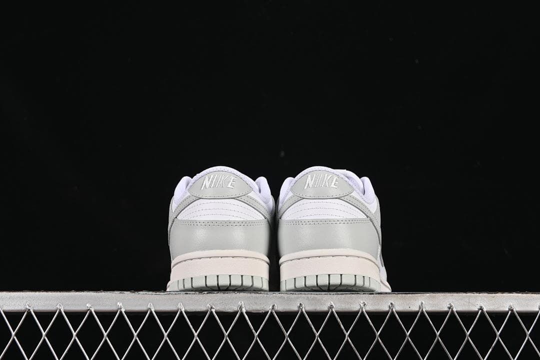 Rear view of both sneakers