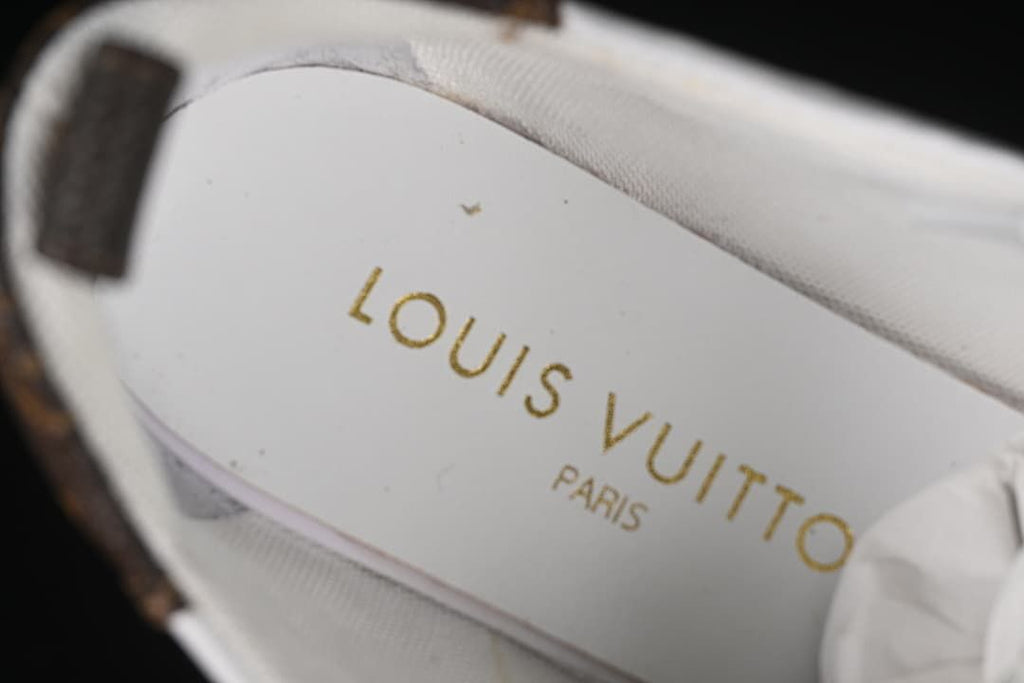 Close-up of the insole and interior branding.